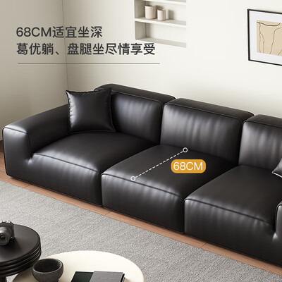 苏谷大黑牛头层牛皮沙发真皮沙发靠谱吗,揭秘内幕（苏谷真皮沙发怎么样）-图片2