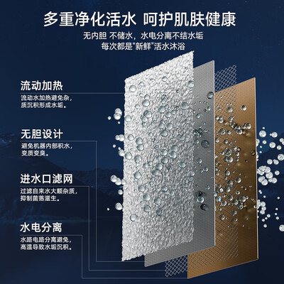 万和即热式电热水器多少钱(万和珍珠白即热式电热水器8500W集成热水器评测说真相)-图片6