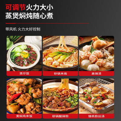 禧仕德 四眼煲仔炉燃气灶商用燃气灶质量烂不烂(喜的燃气灶怎么样)-图片2