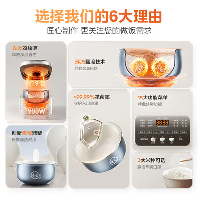 美的电饭煲功能区别（美的MB-4E02R智能电饭煲多功能电饭锅是否值得入手）-图片4