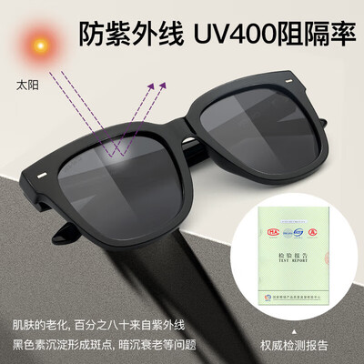 卡仕曼太阳镜好吗(卡仕曼 BK3 方形偏光墨镜复古墨镜评测说真相)-图片5