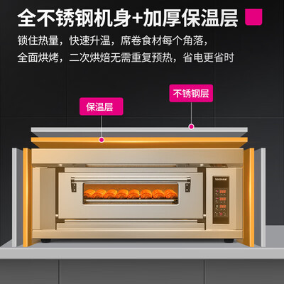 商用烤箱是电的好还是燃气的好（乐创 lecon 商用燃气烤箱商用烤箱是否值得入手）