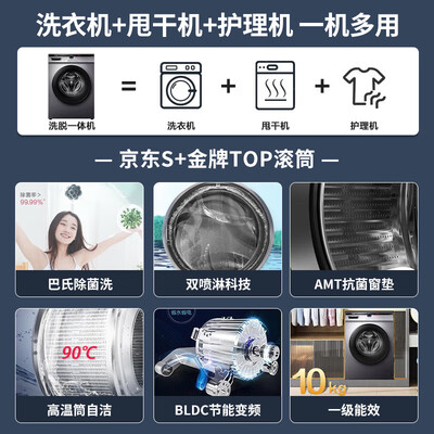 Leader洗衣机 10KG洗烘一体机是否值得入手(统帅洗烘一体机怎么用)-图片3