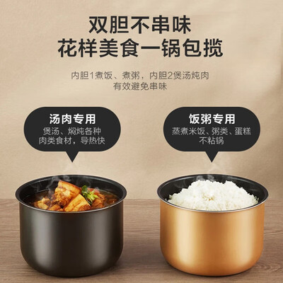 美的电压力锅5l型号未提供电饭煲和饭盒(美的电压力锅5L型号未提供电饭煲质量烂不烂)-图片1