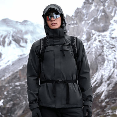 拓路者 朱雀冲锋衣 男户外夹克 黑色 XL怎么样(拓路者衣服质量怎么样)