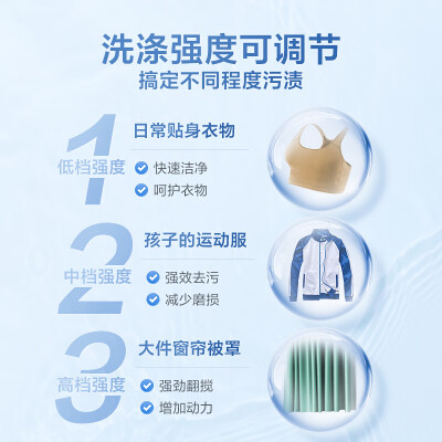 小天鹅（LittleSwan）波轮洗衣机全自动 直驱变频 深层超净洗 一键智洗 10公斤 TB100V26DT  家电国家补贴20% 以旧换新