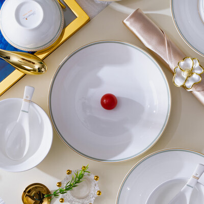 朵彩 自然之韵32头骨质瓷餐具 DC-B3205T