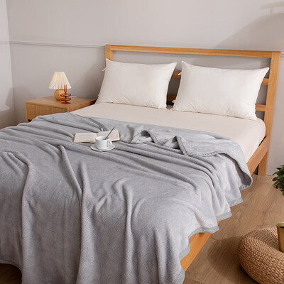 無印良品 加厚暖绒毯 MUJI-TZ22-15