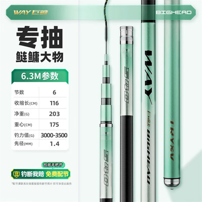 创威way巨鳙鱼竿碳素鱼竿草鱼鲢鳙鱼杆轻量大物竿台钓竿钓鱼竿手竿到底如何,值得入手吗（创威鱼竿哪个系列好）