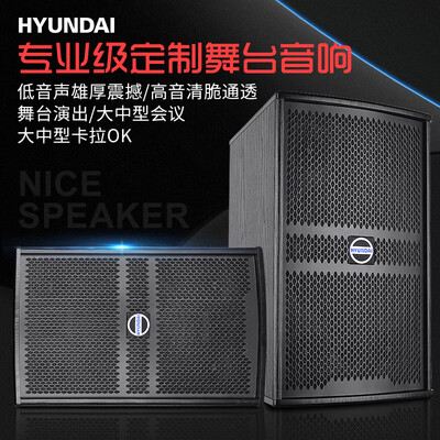 hyundai/现代 音箱怎么样（HYUNDAI现代音响 HY10S专业音箱KTV音响评测说真相）-图片1