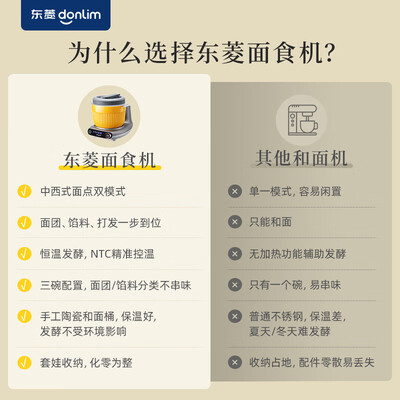 东菱DL-1349多功能和面机怎么样（东菱和面机和小熊和面机哪个好）-图片6