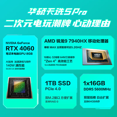 华硕天选r5版本怎么样（华硕天选5 Pro 锐龙版笔记本游戏笔记本电脑到底如何,值得入手吗）-图片4