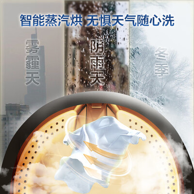 海尔Haier云溪368直驱洗烘一体机10KG评测说真相（海尔洗烘一体机烘干功能怎么用）-图片1