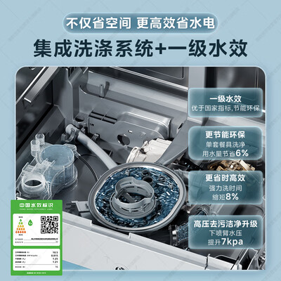 美的万向T7洗碗机灶下嵌入式值得手入吗(美的洗碗机哪款性价比最高)-图片6