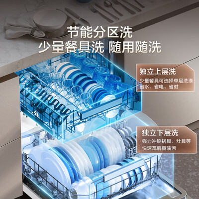 海尔洗碗机h40和cn13（海尔 Haier 白日梦想家W30S洗碗机测评看真相）