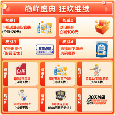 美的16套嵌入式洗碗机 GX3000值得手入吗（美的洗碗机怎么样）