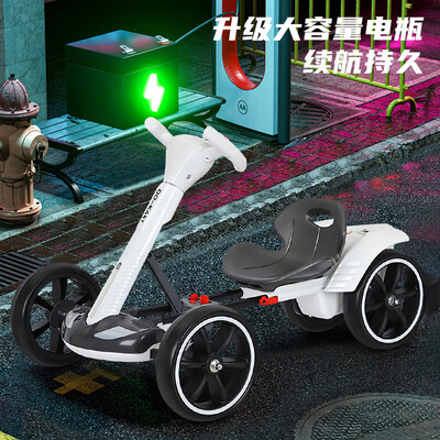 KT-001爸爸妈妈宝宝电动车儿童平衡车好不好(爸爸妈妈儿童平衡车怎么玩)-图片4