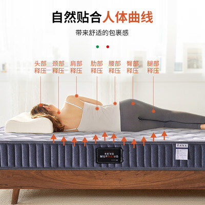 慕胜弹簧床垫1.5米×2米质量烂不烂(慕胜床垫和全友哪个好)-图片5