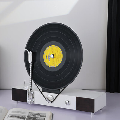 黑胶唱片留声机哪个牌子好（辞忧黑胶摆件复古立式留声机黑胶唱片机怎么样）