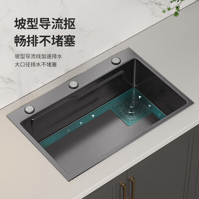 水槽九牧和九牧王哪个好（九牧王 304不锈钢水槽 60X45 大单槽洗菜盆厨房水槽是否值得入手）-图片3