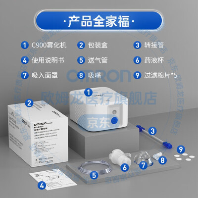 雾化机欧姆龙ne-28和ne-c900比较（欧姆龙 NE-C900 家用雾化器雾化机评测说真相）-图片2