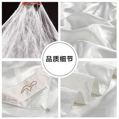 水星家纺蚕丝羽绒被好吗（水星家纺蚕丝夏凉被 220*240cm蚕丝被值得手入吗）-图片4
