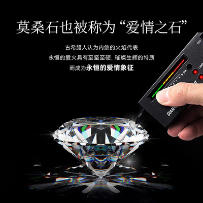 Winy一克拉莫桑石999足银项链 WNY-KCS-202测评看真相（唯一银项链质量怎么样）