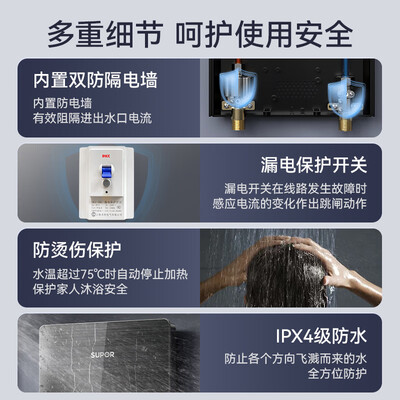 苏泊尔 7000W即热式电热水器测评看真相(苏泊尔电热水器怎么样好不好)-图片7
