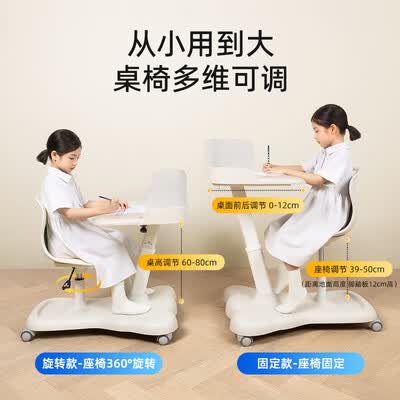 品牌名儿童学习桌椅套装5蓝是否值得入手（天文台怎么用）-图片1