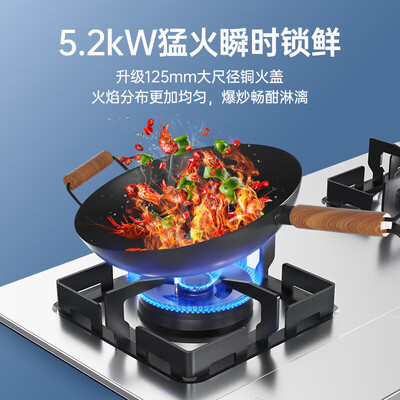 樱花燃气灶哪款好(樱花 SAKURA 5.2KW双灶台嵌燃气灶猛火灶测评看真相)-图片2