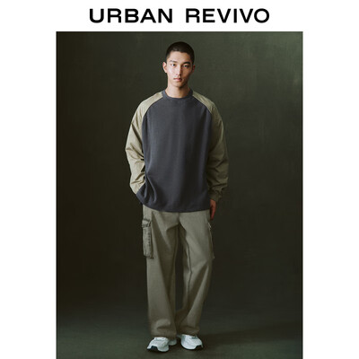 UR男士撞色卫衣UML440010深灰L运动男装靠谱吗,揭秘内幕（ur男装什么档次）