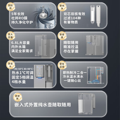 沁园净饮一体机好不好(沁园Z7170台式净饮机净热一体机质量如何)