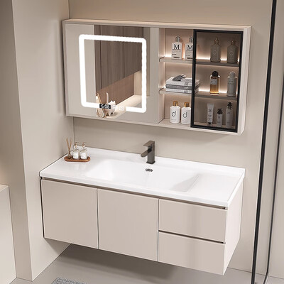 浴室柜和洗手台有什么区别(恋派浴室柜 80cm洗漱台质量如何)