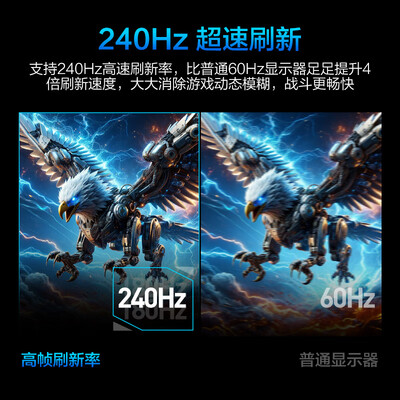 HKCG25H4 24.5英寸2K240Hz电竞显示器怎么样（hkc显示器怎么样）-图片3