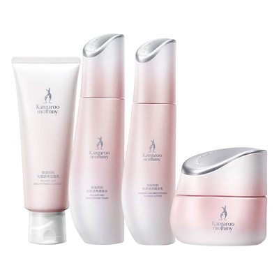 袋鼠妈妈护肤品怎么样孕妇用安全吗(袋鼠妈妈 光感透亮4件套孕妇面霜体验效果好吗)