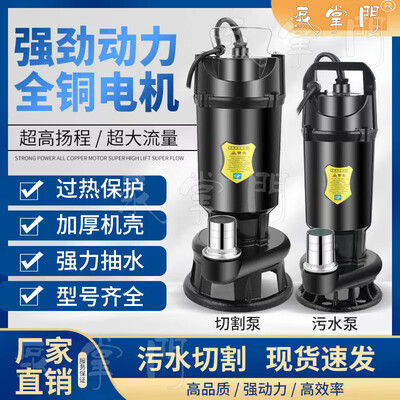 泵掌门切割泵800W1.5寸潜水泵抽水泵测评看真相（抽水泵怎么使）-图片2