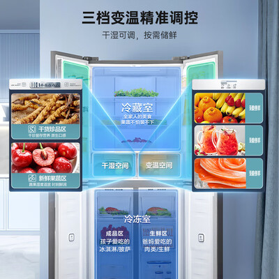 容声 BCD-465WD18FP 多门电冰箱是否值得入手(容声电冰箱怎么调温度)