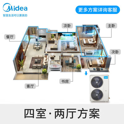 美的KFR-72T2W/B3DN1-XG(1)Ⅲ风管机到底如何,值得入手吗（美的风管机电辅热怎么开启）