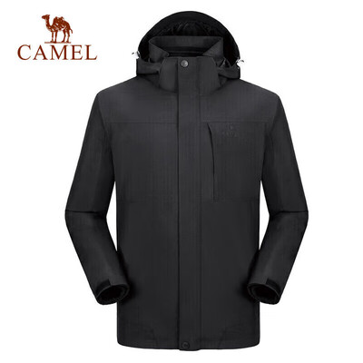 骆驼 CAMEL 119AX 冲锋衣 冰晶灰 M测评看真相（骆驼冲锋衣是哪个国家的品牌）-图片2