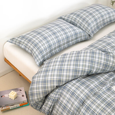 無印良品 水洗磨毛四件套都市生活200*230cm  MUJI-TJ23-61