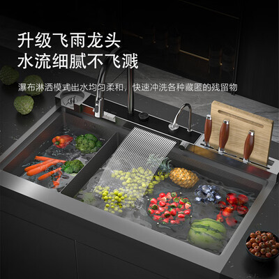西屋水槽洗碗机怎么样和方太哪个好（西屋达XWS-71集成洗碗机家用双层嵌入式集成水槽评测说真相）-图片3