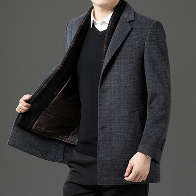 男款羊毛大衣哪个牌子好（MOELAGVT 男士羊毛大衣 秋冬双面风衣男士风衣好不好）