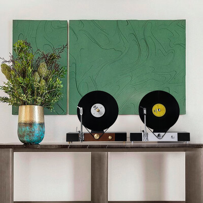 黑胶唱片留声机哪个牌子好（辞忧黑胶摆件复古立式留声机黑胶唱片机怎么样）