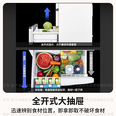 松下NR-JE54WGC 532升法式多开门冰箱靠谱吗,揭秘内幕(松下冰箱冷藏室温度怎么调整)-图片4