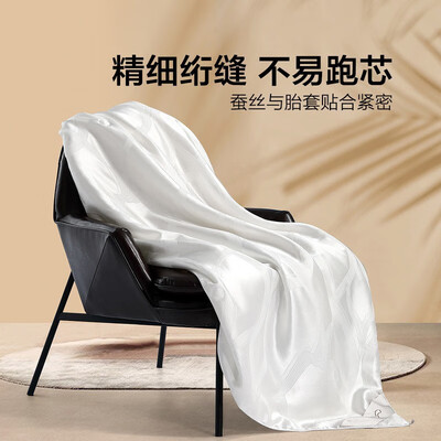 水星家纺蚕丝羽绒被好吗（水星家纺蚕丝夏凉被 220*240cm蚕丝被值得手入吗）-图片2