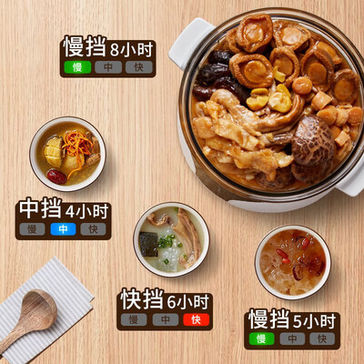 德国宝 5L 玻璃电炖锅 营养慢炖锅质量如何（德国宝慢炖锅gmd305怎么设定时间）