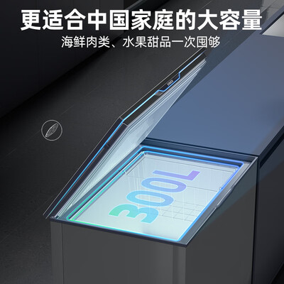 星星 XINGX BD/BC-300KE 300升冰柜家用商用质量烂不烂（星星冰柜怎么调温度）-图片1