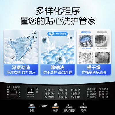 美的 MB100V13DB 10公斤波轮洗衣机测评看真相（美的洗衣机怎么用）-图片4