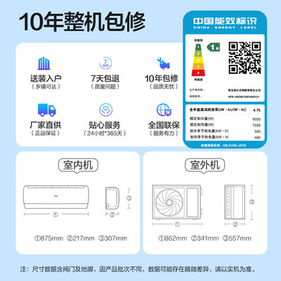 海尔 KFR-50GW变频空调挂机到底如何,值得入手吗（海尔空调怎么样）-图片2