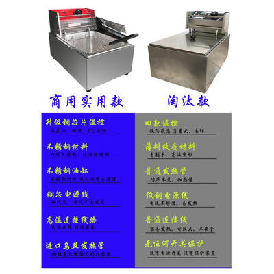 十八子作 6L电炸炉 商用油炸锅电炸锅靠谱吗,揭秘内幕（十八子炒锅怎么样）-图片2